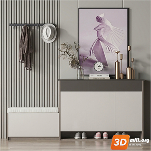 Shoe cabinet Skp Files